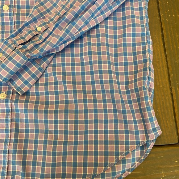 J.Crew Shirt Men’s XL Multicolor Check Light Weight Long Sleeve Button Down - Picture 8 of 16